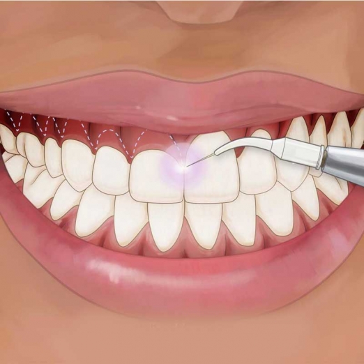 Laser Gummy Smile Correction in Salabatpura